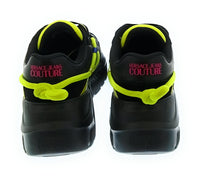 Versace Jeans Couture Versace Jeans Couture Black/Yellow Mens Fashion Athletic Sneakers-