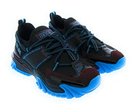 Versace Jeans Couture Versace Jeans Couture Black/Blue Mens Fashion Athletic Sneakers-