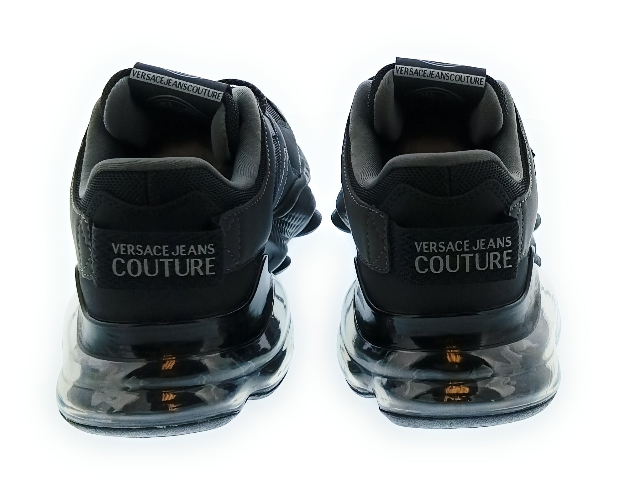 Versace Jeans Couture Versace Jeans Couture Black Mens Chunky Fashion Sneakers-