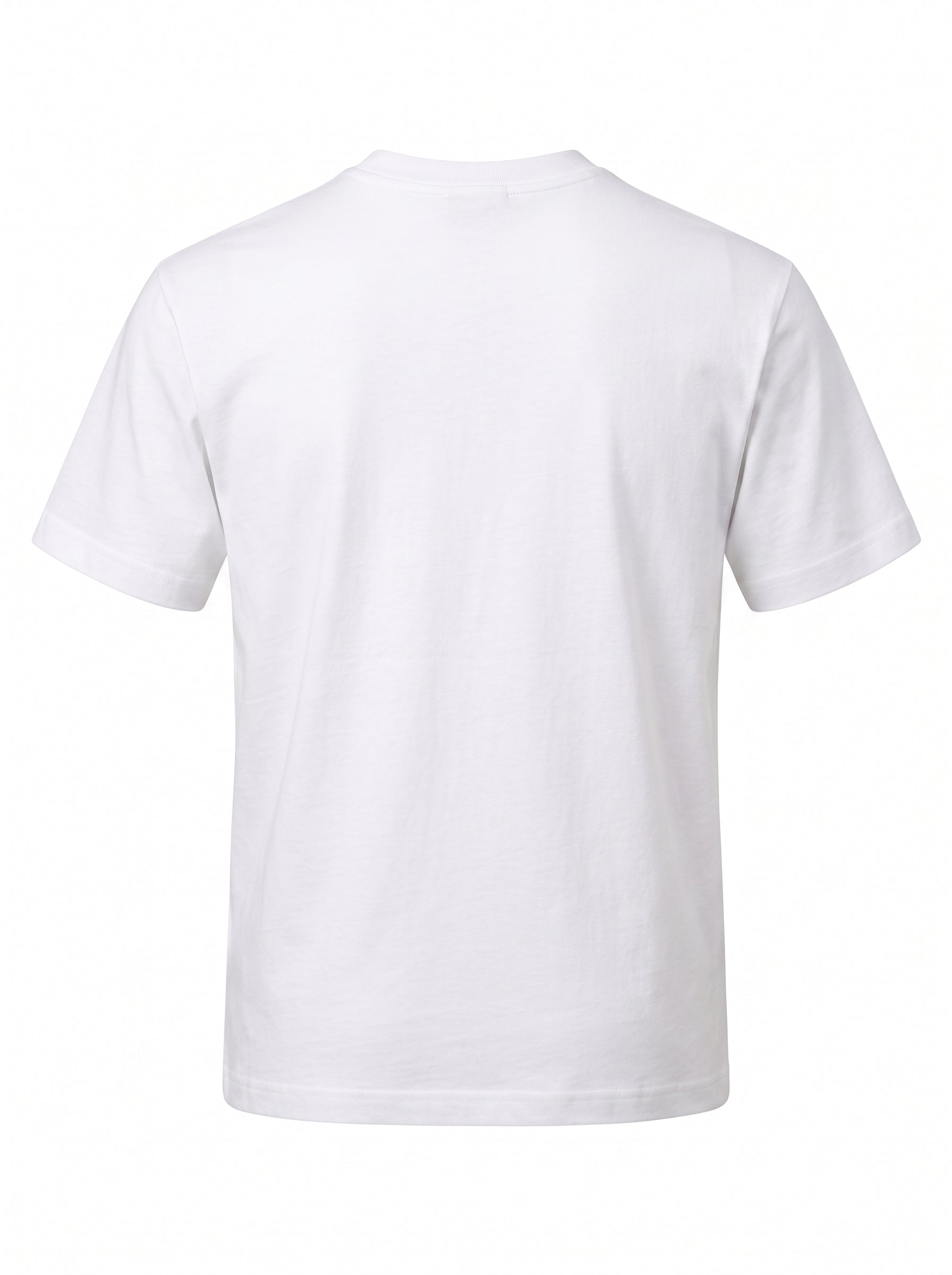 Versace Jeans Couture Versace Jeans Couture White T-Shirt – Baroque  Medallion  Logo-