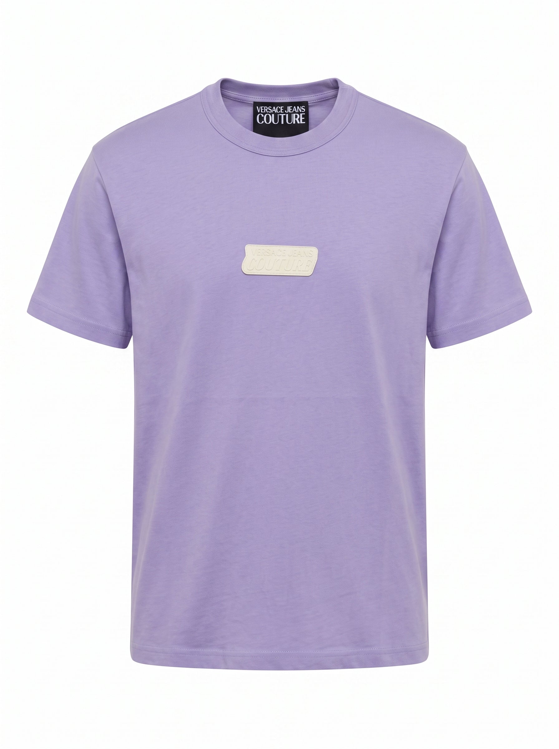 Versace Jeans Couture Versace Jeans Couture Lilac T-Shirt – Classic Signature  Logo-