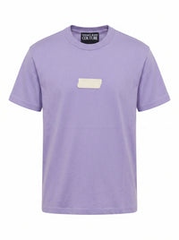 Versace Jeans Couture Versace Jeans Couture Lilac T-Shirt – Classic Signature  Logo-