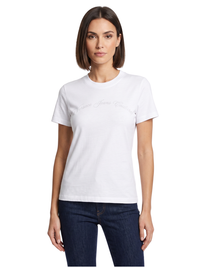 Versace Jeans Couture Versace Jeans Couture Classic Signature White T-Shirt -