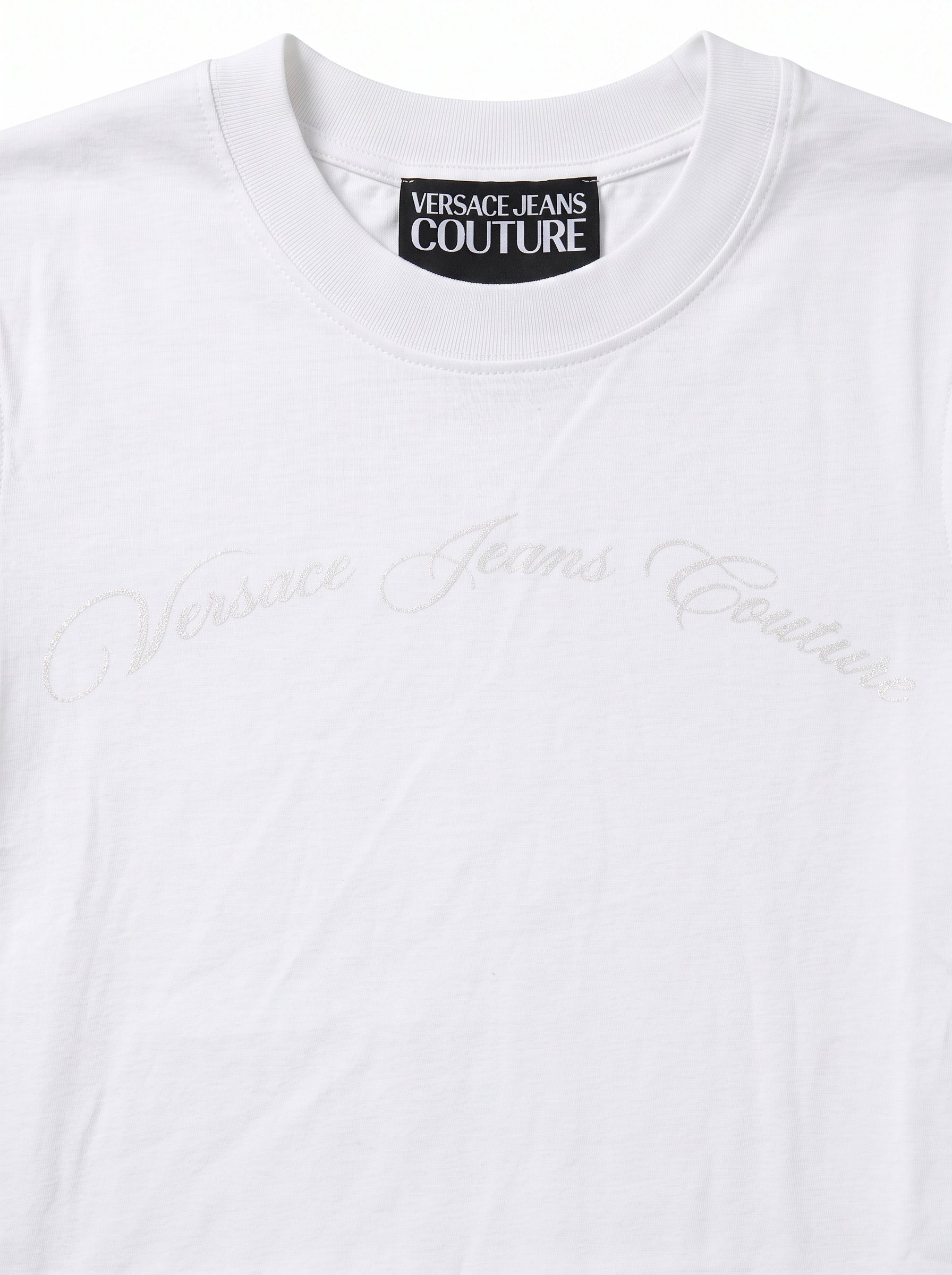 Versace Jeans Couture Versace Jeans Couture Classic Signature White T-Shirt -