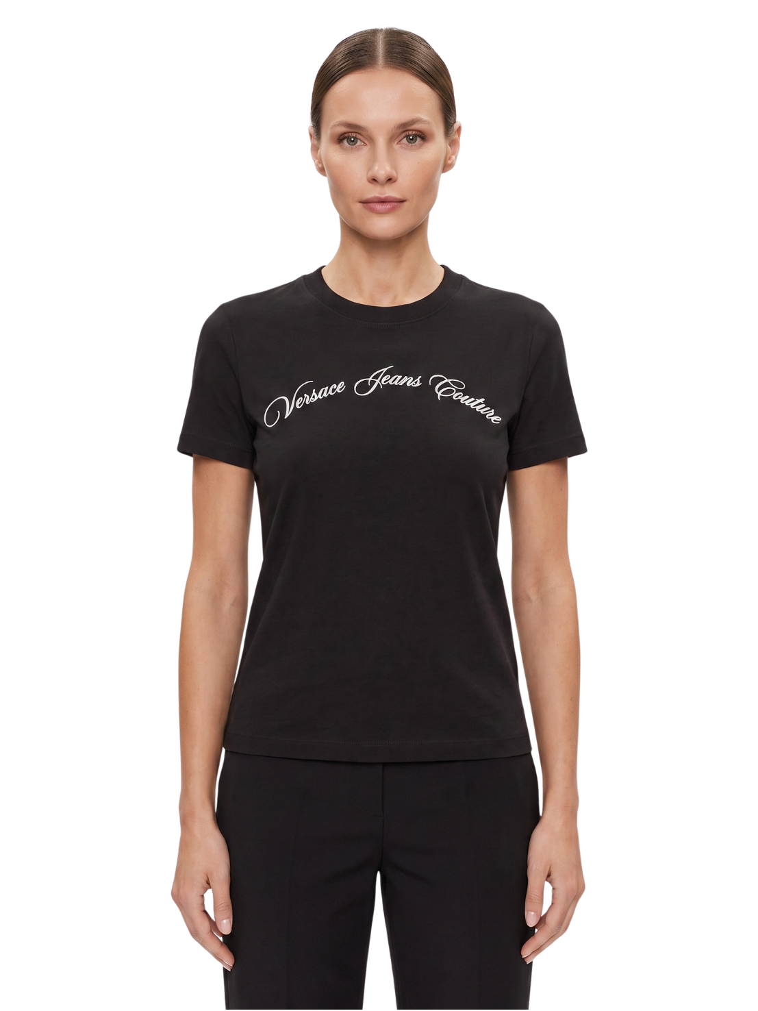Versace Jeans Couture Versace Jeans Couture Classic Signature Black T-Shirt -
