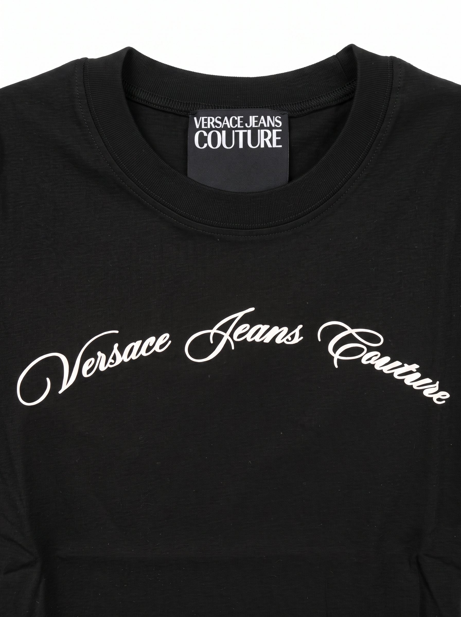 Versace Jeans Couture Versace Jeans Couture Classic Signature Black T-Shirt -