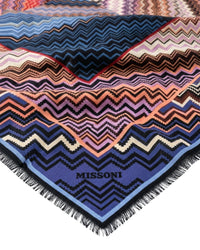Missoni Missoni Multicolor Classic Oversized Square Wool Blend Scarf
