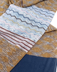 Missoni Missoni Mustard  Classic Pattern Cotton Scarf