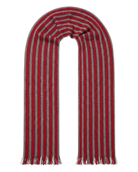 Missoni Missoni Red Classic Chevron Cotton Scarf