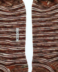 Missoni Missoni Terracota Mens Melange Knit Ankle Socks-