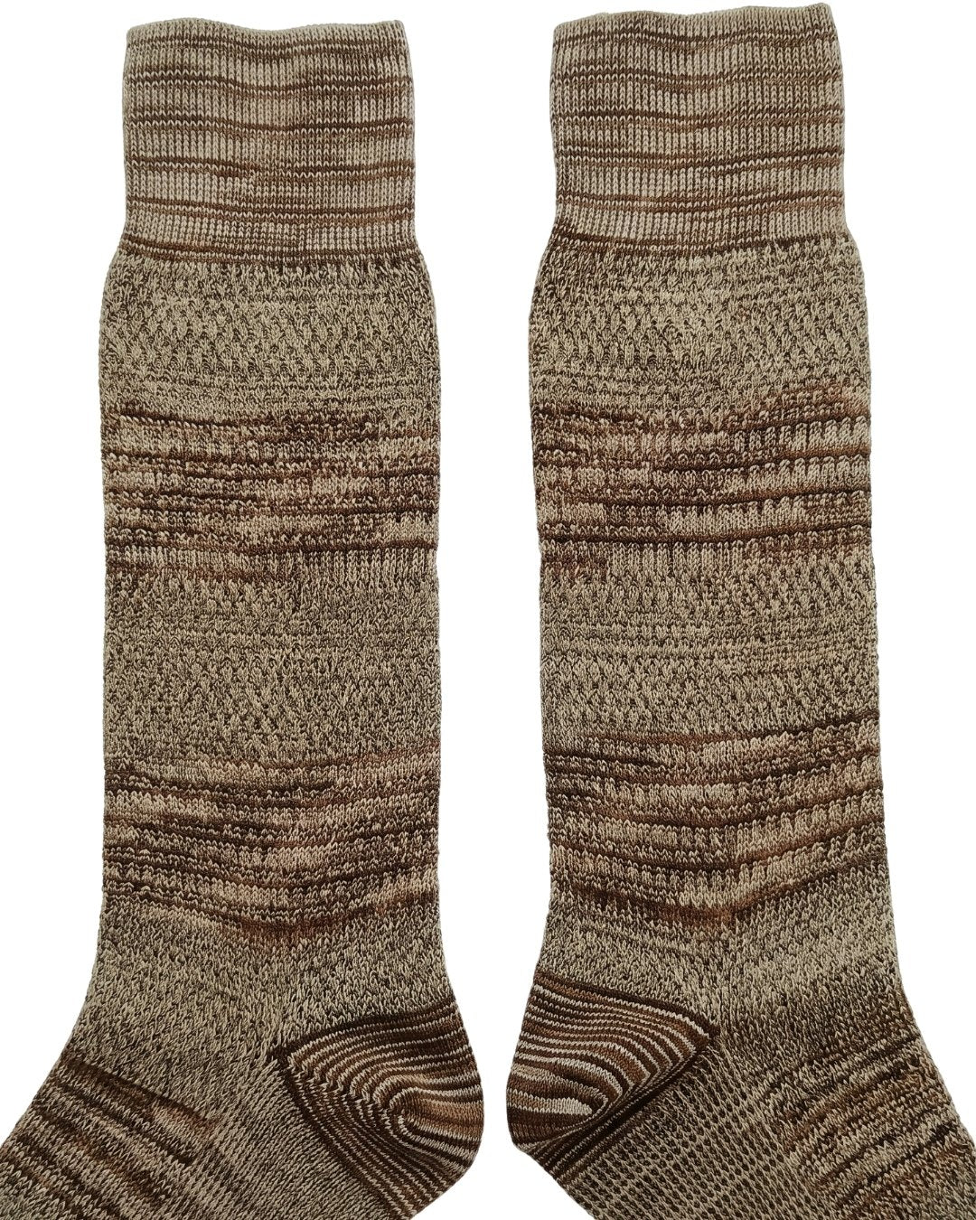 Missoni Missoni Camel Mens Textured Melange Knit Crew Socks-