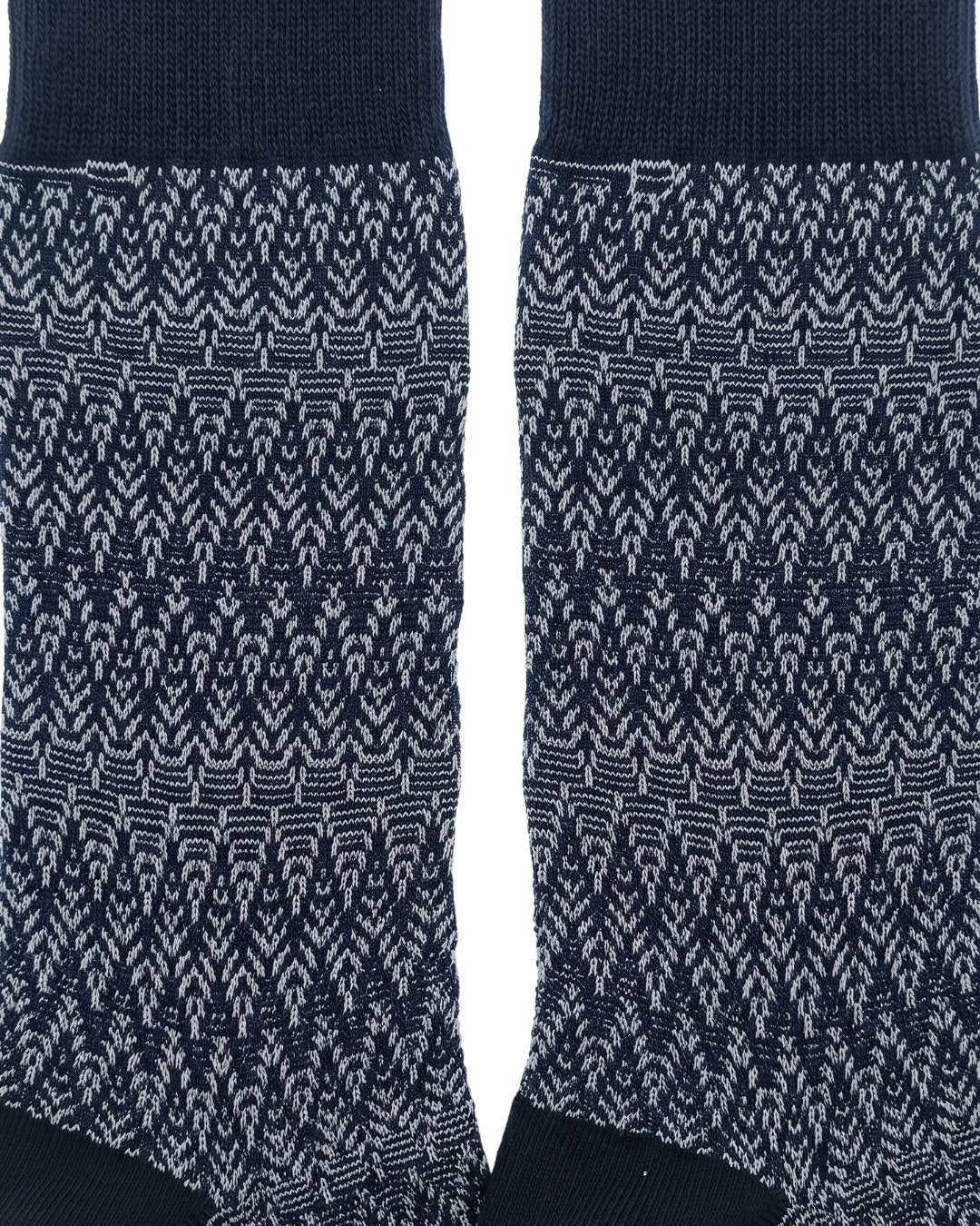 Missoni Missoni Charcoal  Mens Chevron Melange Crew Socks-