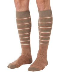 Missoni Missoni Camel Mens Pinstripe Knee High Dress Socks-