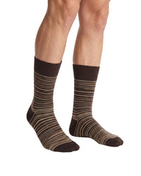 Missoni Missoni Brown Mens Classic Stripe Crew Socks-