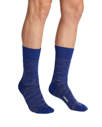Missoni Missoni Royal Blue Mens Classic Stripe Crew Socks-