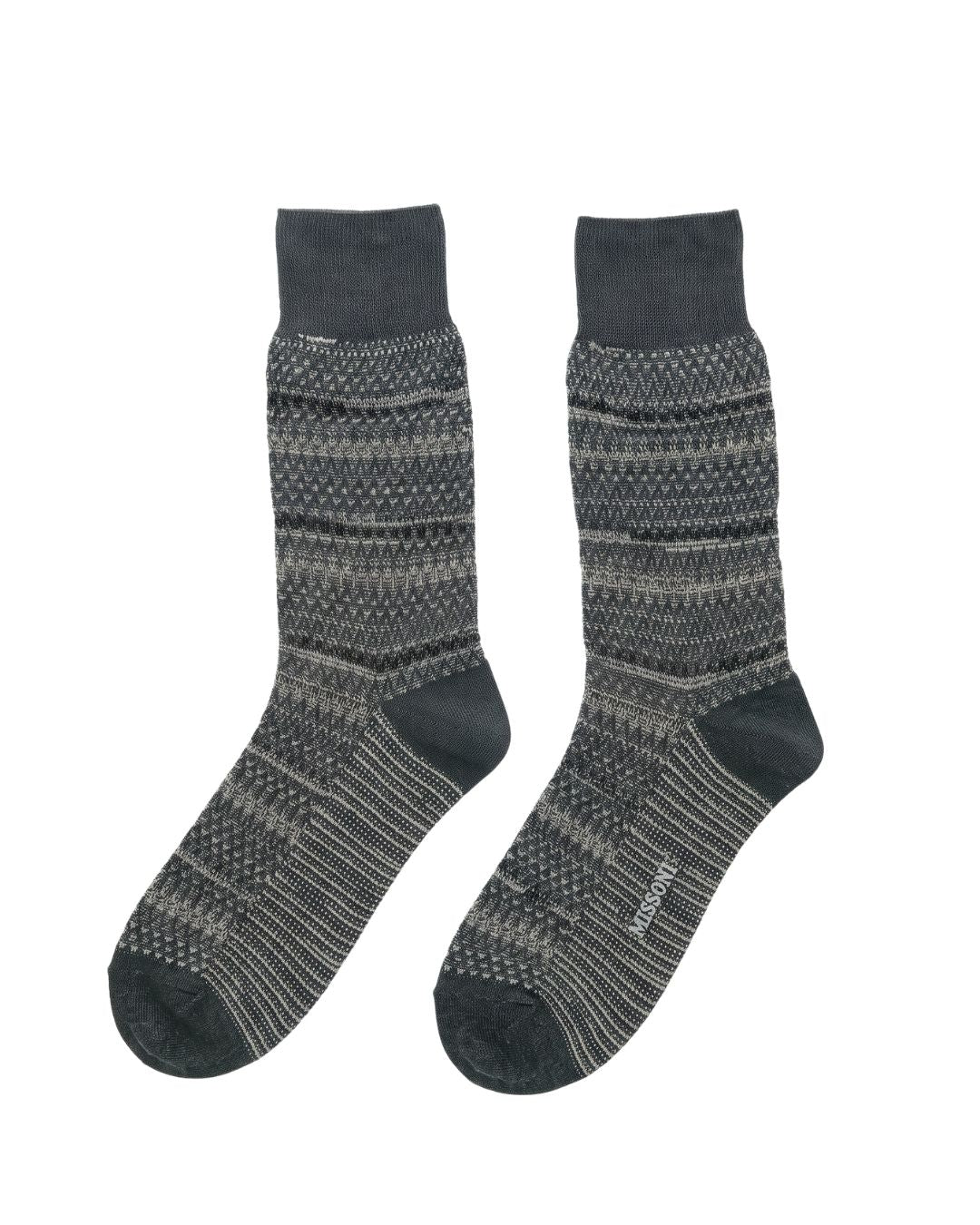 Missoni Missoni Grey Mens Textured Melange -M