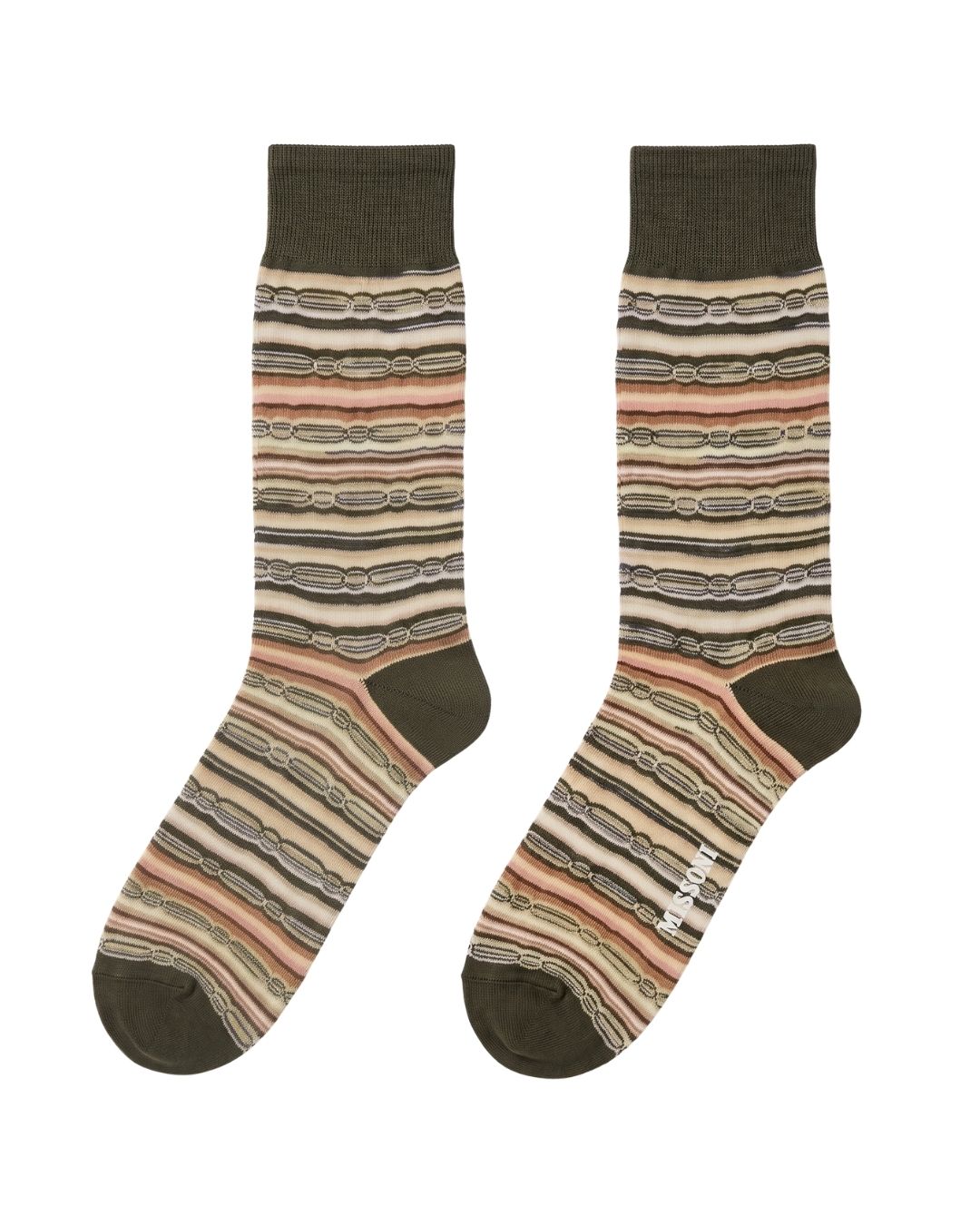 Missoni Missoni Soft Green Mens Textured Melange -M