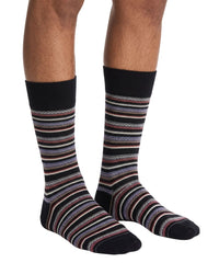 Missoni Missoni Black Mens Textured Stripe -M