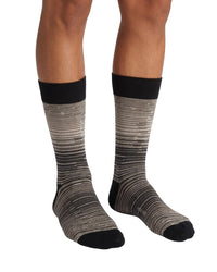 Missoni Missoni Black White Mens Classic Stripe Crew Socks-M