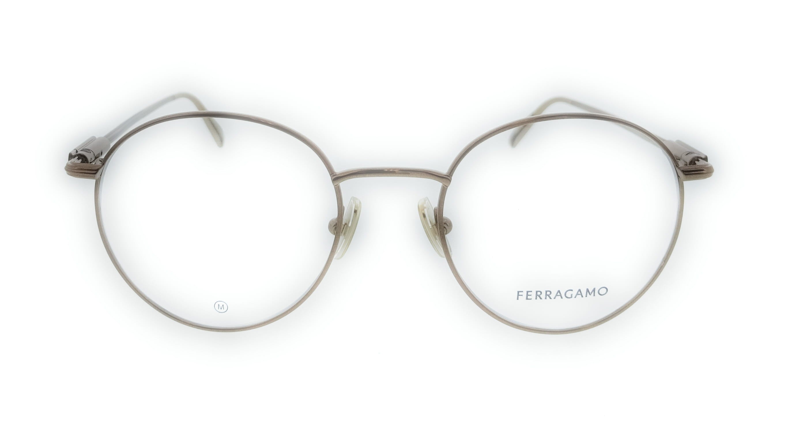 Salvatore Ferragamo Amber Gold Round SF2229 730 Eyeglasses