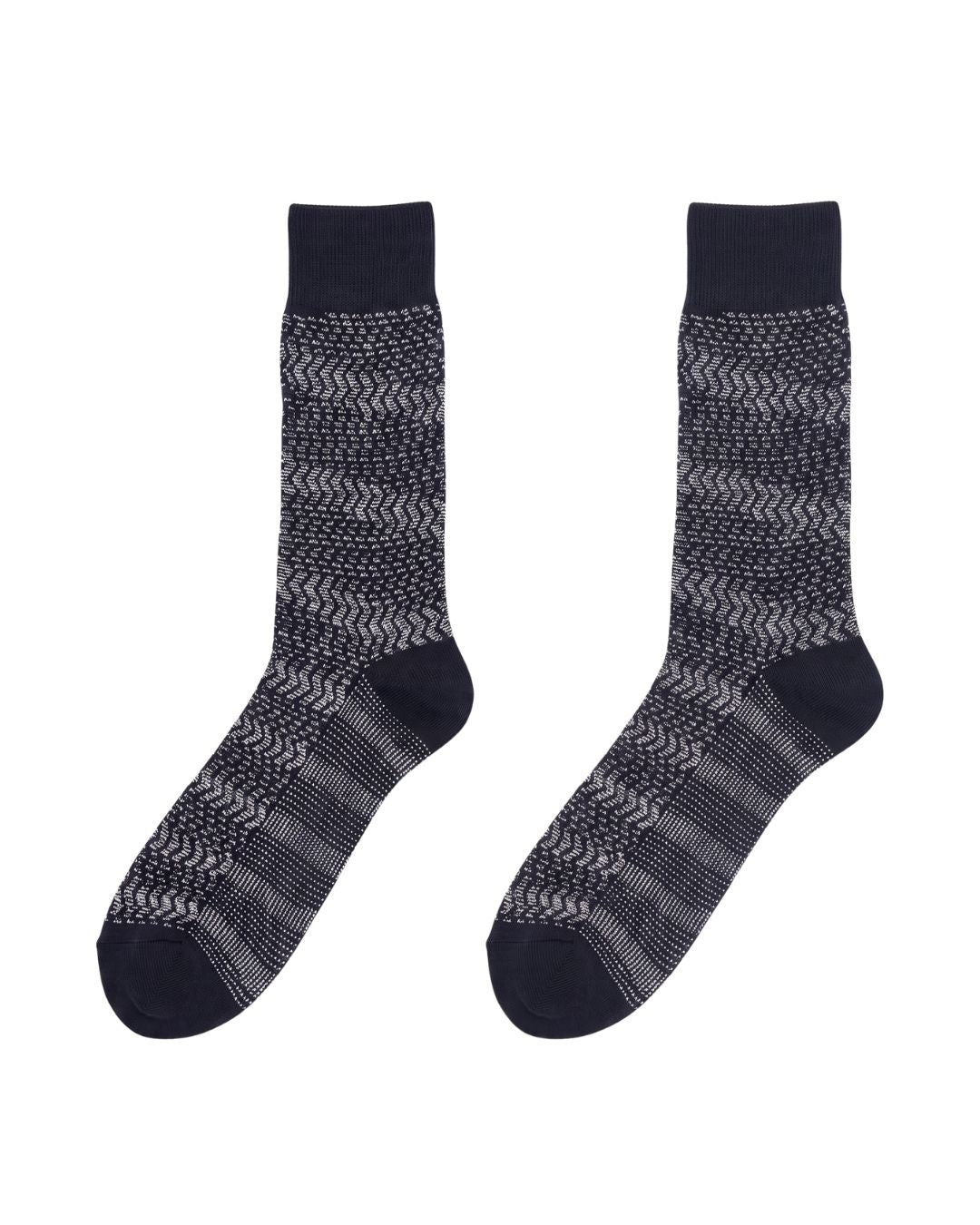 Missoni Missoni Black Mens Melange Crew Socks-L