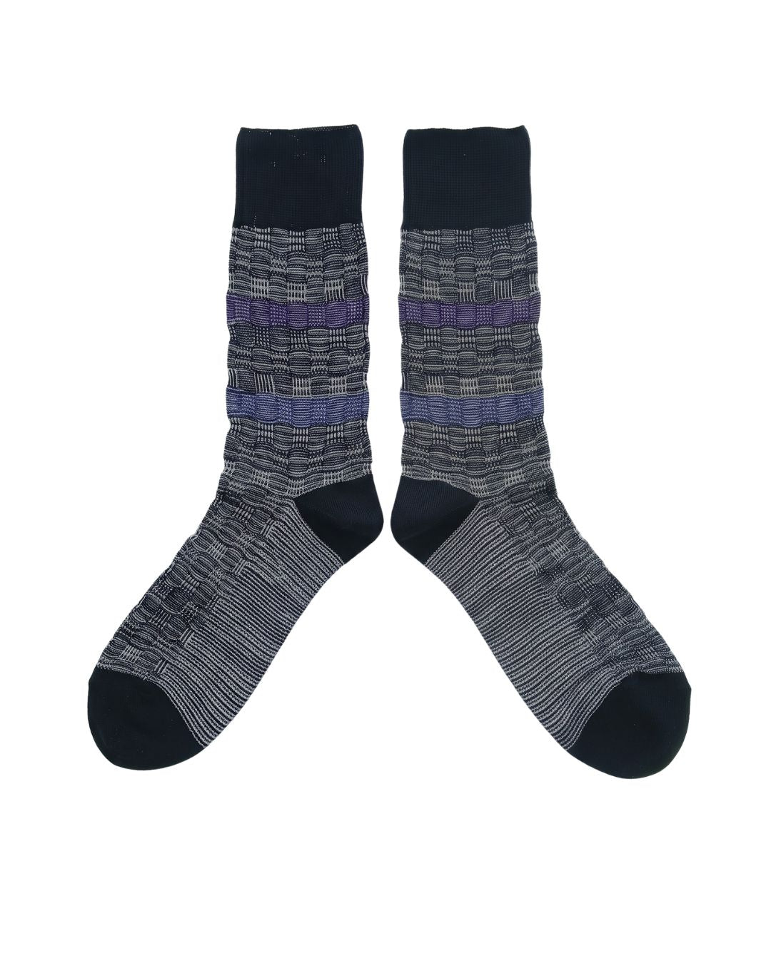 Missoni Missoni Dark Navy Mens Textured Melange -S