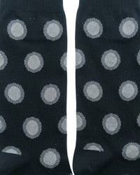 Missoni Missoni Black Grey Mens Dot Crew Socks-L
