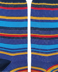 Missoni Missoni Multicolor Mens Classic Stripe Crew Socks-M