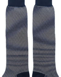 Missoni Missoni Blue Mens Classic Herringbone Dress Socks-M