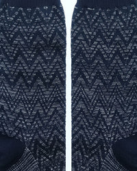 Missoni Missoni Charcoal  Mens Classic Chevron Crew Socks-S