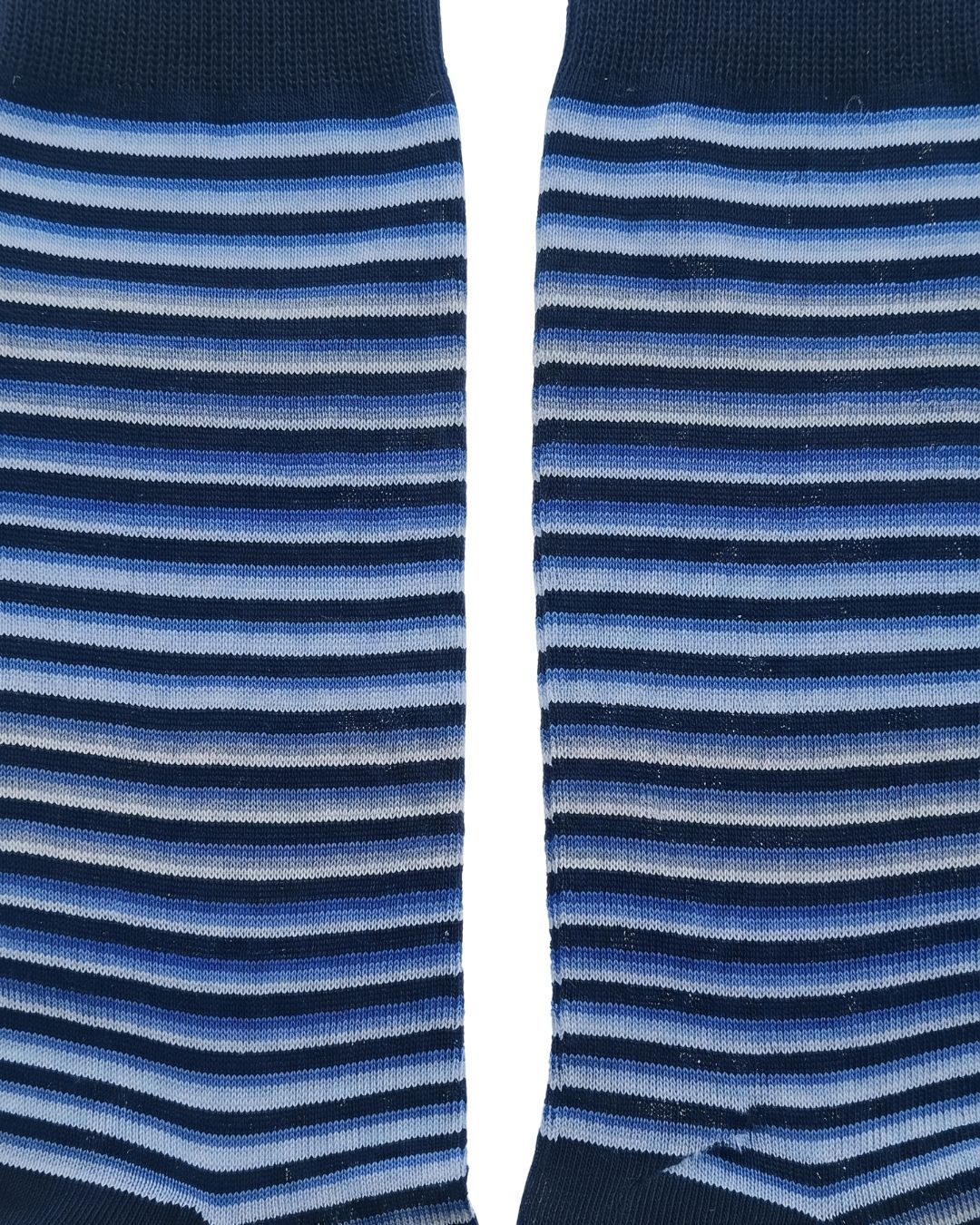 Missoni Missoni Deep Blue Mens Classic Stripe Crew Socks-