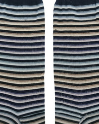 Missoni Missoni Black Multi Mens Stripe Crew Socks-
