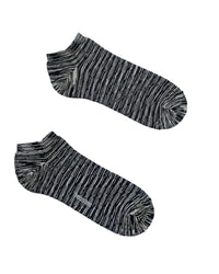 Missoni Missoni Black White Mens Stripe Ankle Socks-