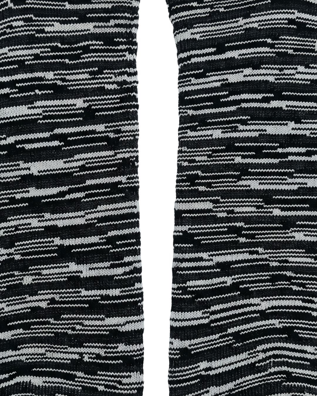 Missoni Missoni Black White Mens Stripe Ankle Socks-