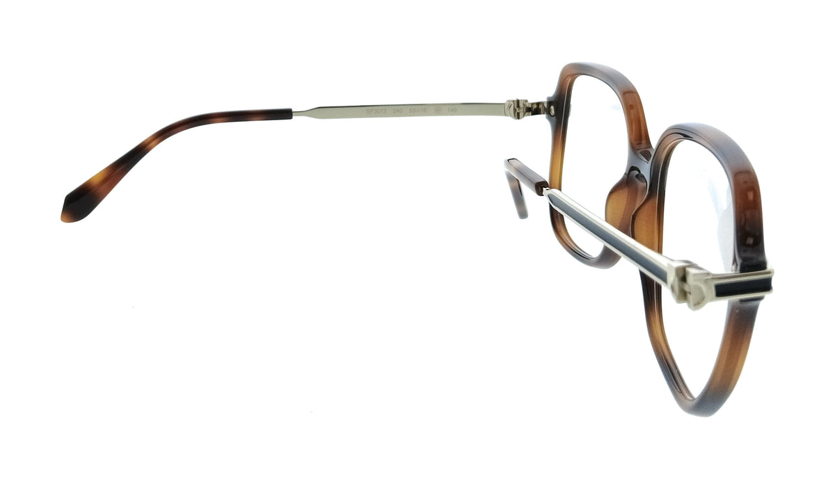 Salvatore Ferragamo Tortoise Cat Eye SF3012 240 Eyeglasses