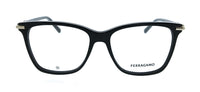 Salvatore Ferragamo Black Cat Eye SF3013 001 Eyeglasses