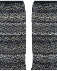 Missoni Missoni Grey Multi Mens Chevron Melange Crew Socks-M
