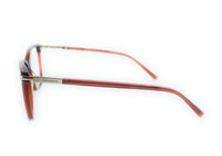 Salvatore Ferragamo Transparent Red Cat Eye SF3013 616 Eyeglasses