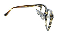 Salvatore Ferragamo Striped Brown Rectangle SF3015 216 Eyeglasses