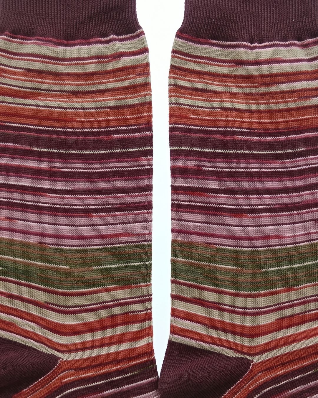 Missoni Missoni Multicolor Mens Stripe Crew Socks-M