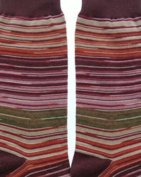 Missoni Missoni Multicolor Mens Stripe Crew Socks-M