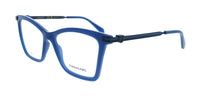 Salvatore Ferragamo Opaline Blue Cat Eye SF3024 423 Eyeglasses