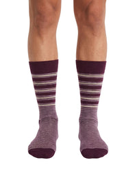 Missoni Missoni Magenta  Mens Classic Stripe Crew Socks-