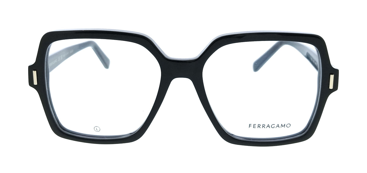 Salvatore Ferragamo Black Cat Eye SF3031 001 Eyeglasses