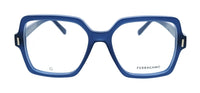 Salvatore Ferragamo Opaline Blue Cat Eye SF3031 423 Eyeglasses