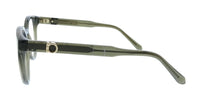 Salvatore Ferragamo Transparent Khaki Cat Eye SF3032E 320 Eyeglasses