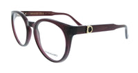 Salvatore Ferragamo Transparent Burgundy Cat Eye SF3032E 612 Eyeglasses