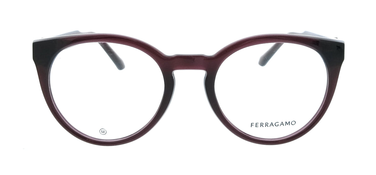Salvatore Ferragamo Transparent Burgundy Cat Eye SF3032E 612 Eyeglasses
