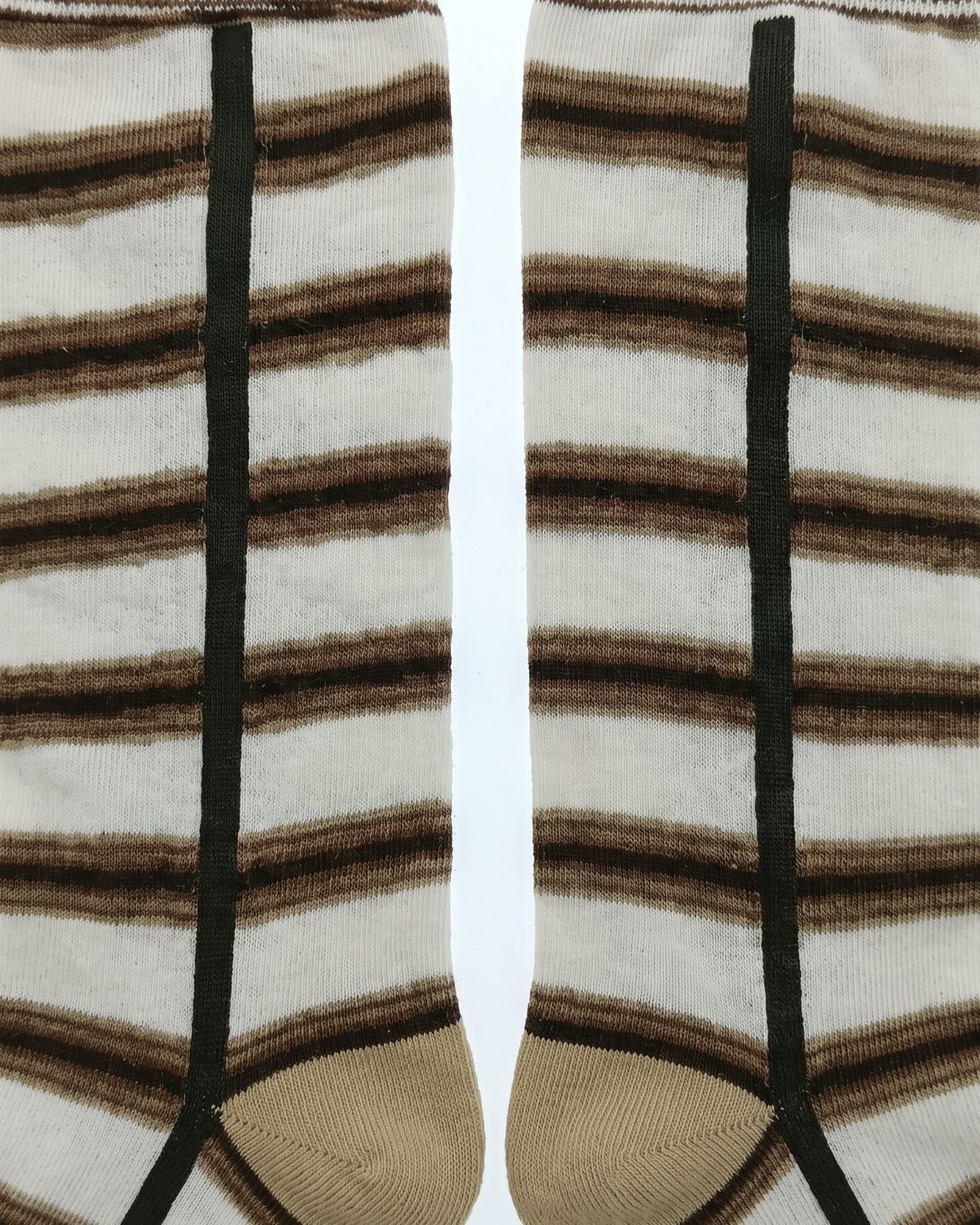 Missoni Missoni White Beige Mens Crew Socks-M