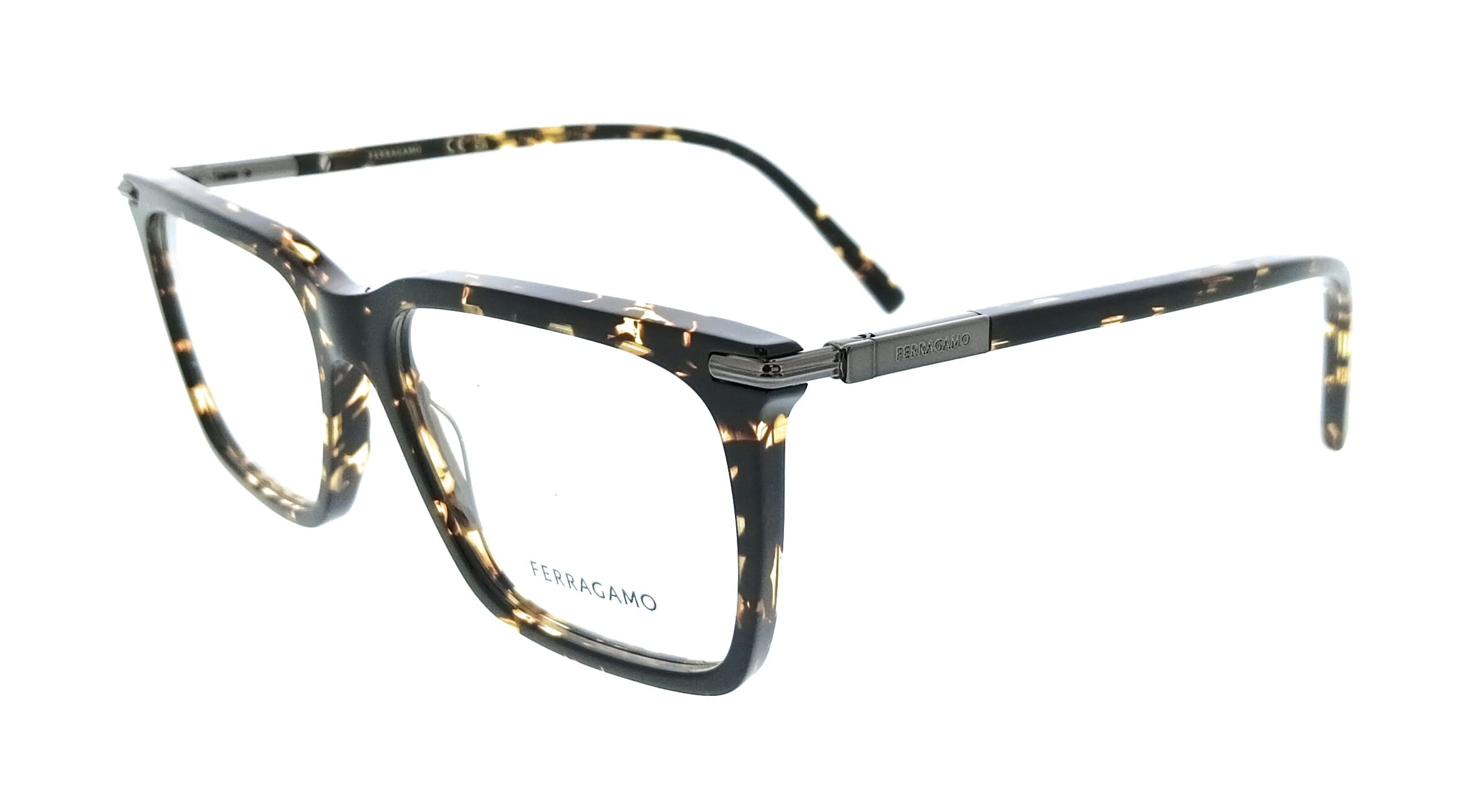 Salvatore Ferragamo Dark Tortoise Rectangle SF3037 242 Eyeglasses